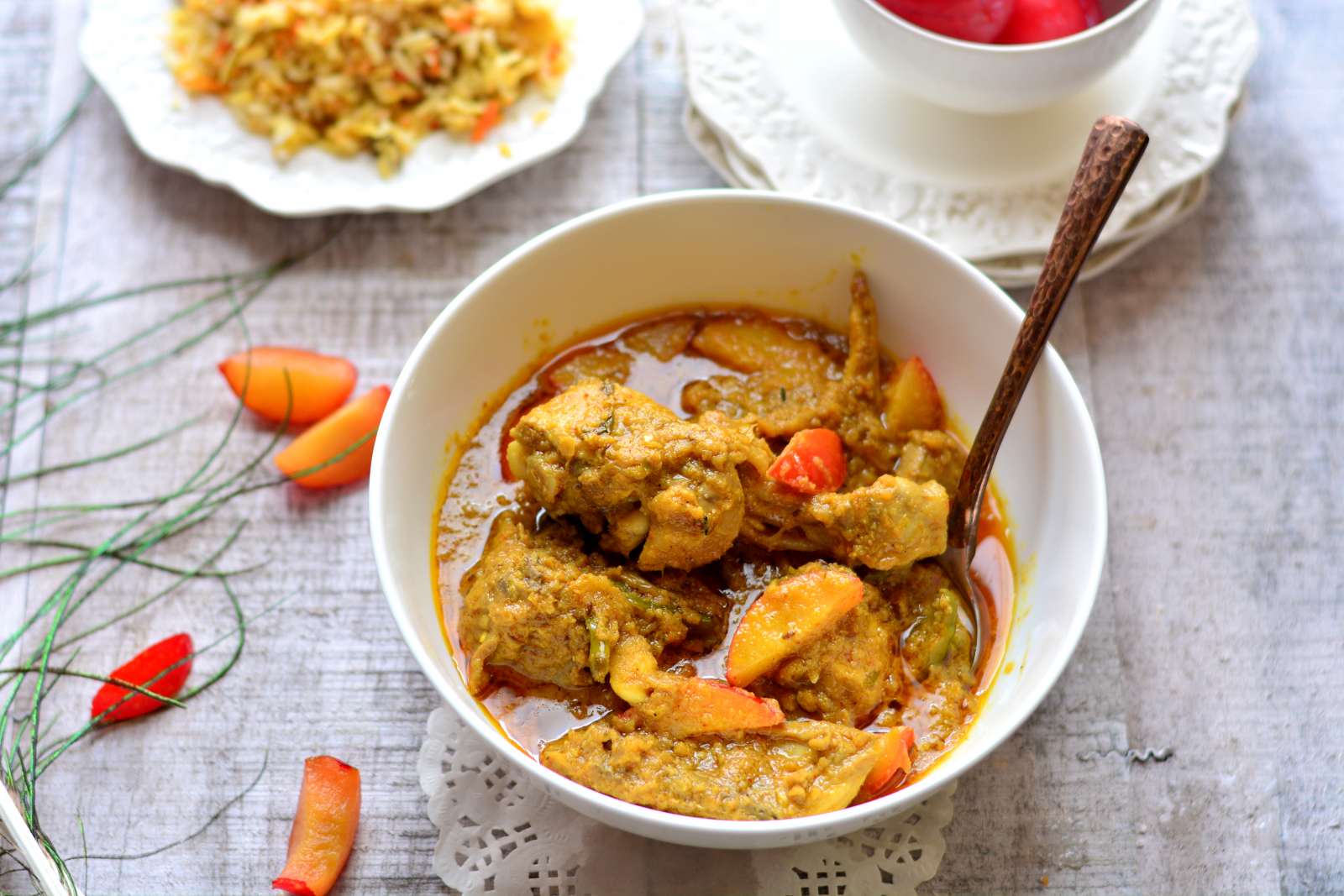 Alu Bukhara Murgh Recipe – Chicken With Indian Plums