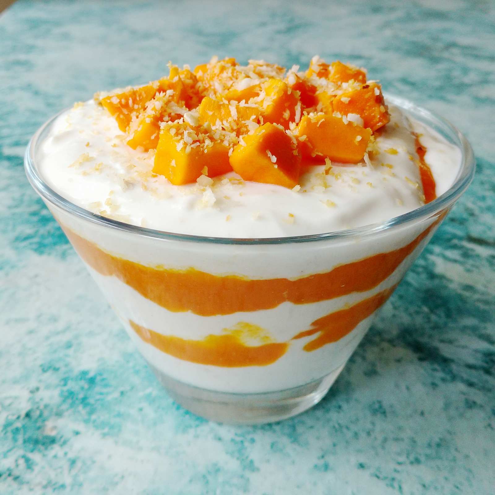 Mango And Yogurt Coconut Fool Recipe – Healthy Mango Yogurt Pudding