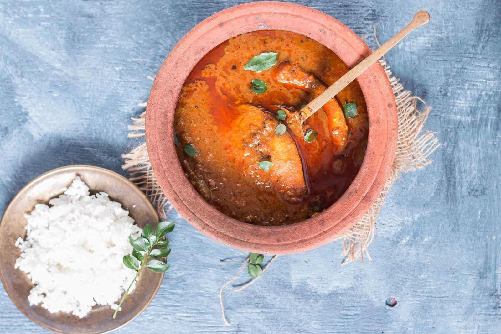 Nadan Meen Curry Recipe (Kerala Style Fish Curry)